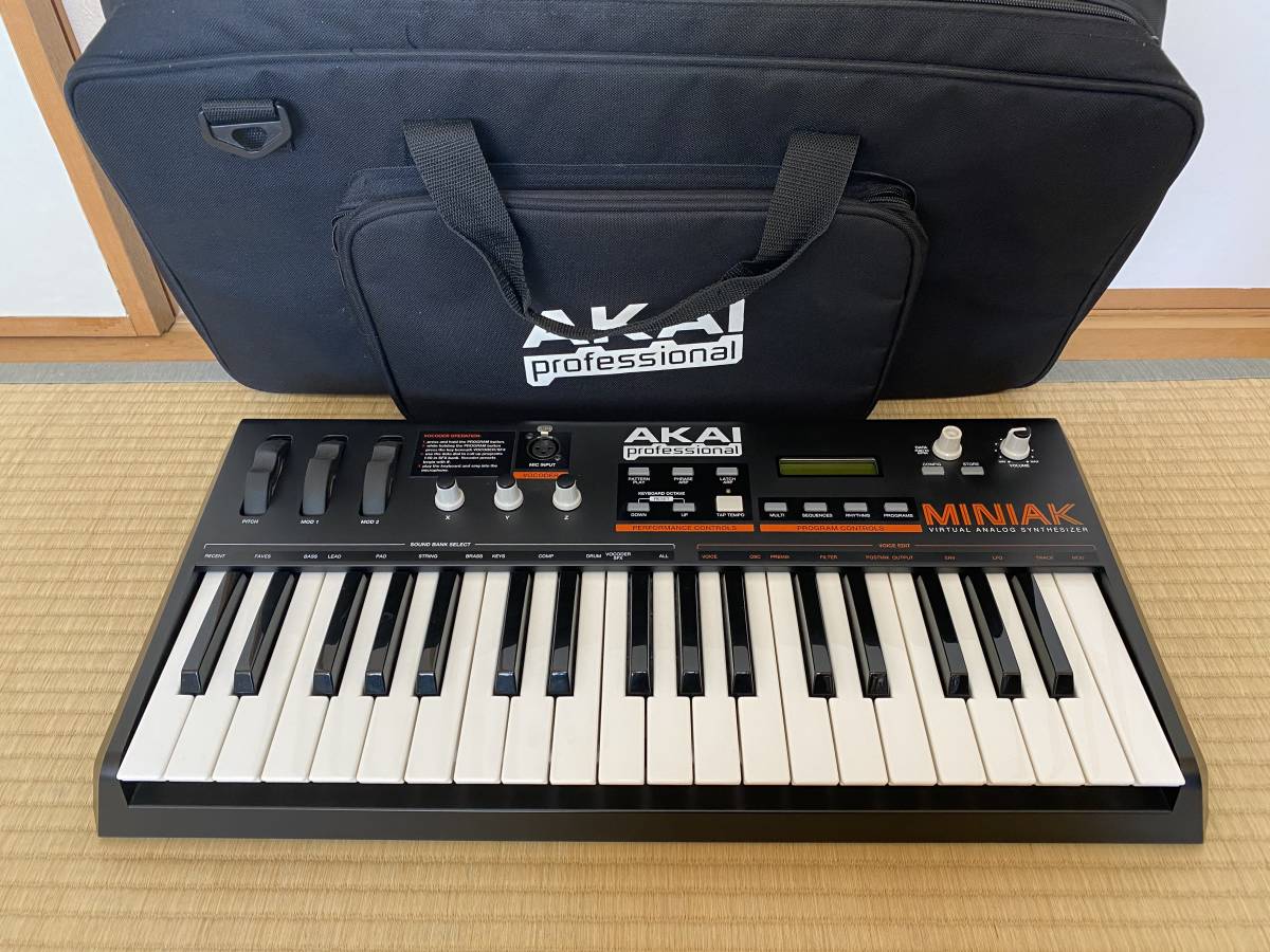 AKAI PROFESSIONAL MINIAK シンセサイザ ジャンク品(キーボード、シンセサイザー)｜売買されたオークション情報 ...