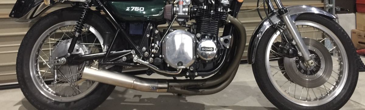 d1車両 マフラー Z750Four D1 東京本店 OUT 旧車・絶版 基本スタイルの 
