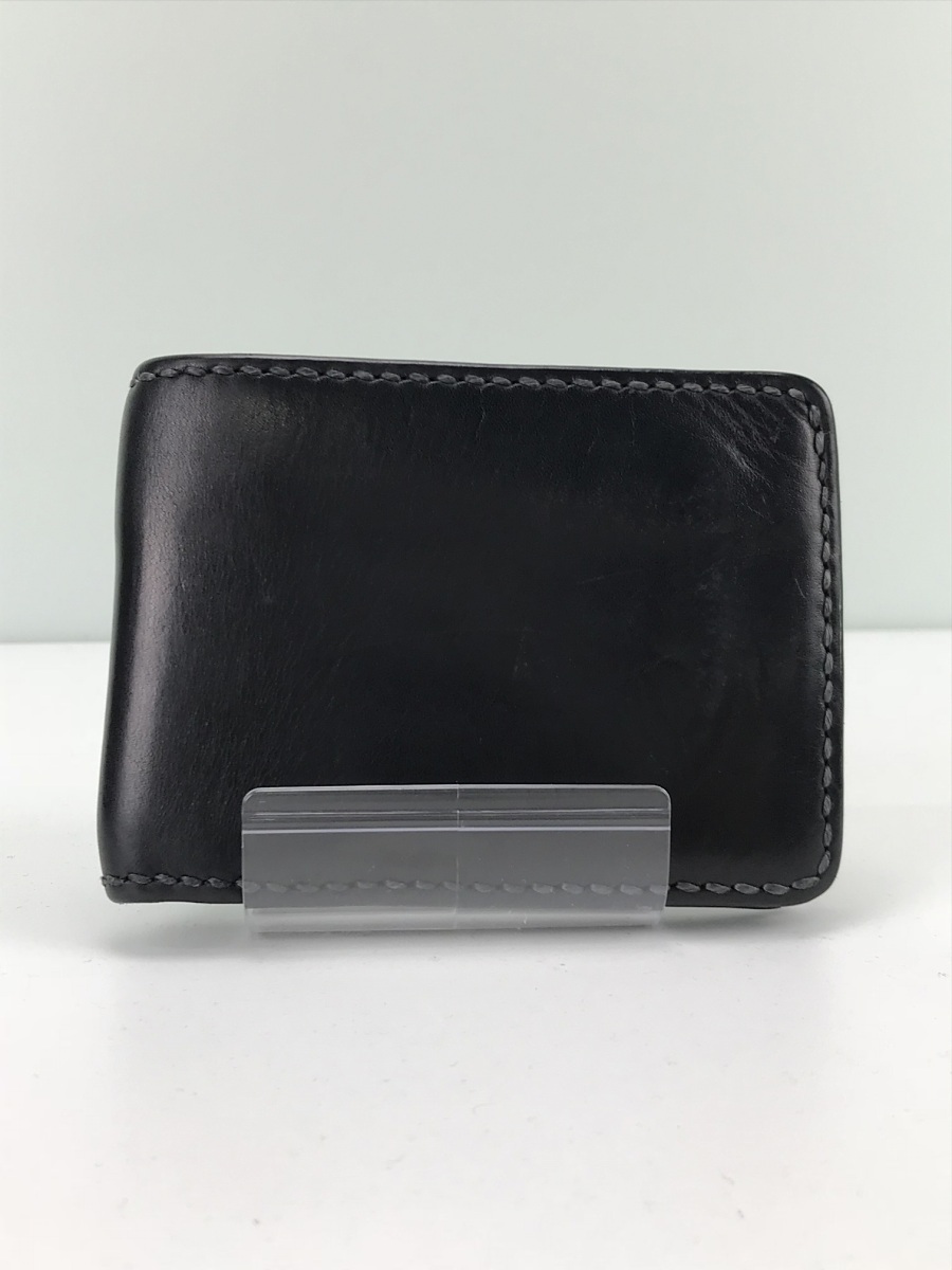 The Flat Head 二つ折り財布 ブラック THE FLAT HEAD◇2つ折り財布/レザー/BLK THE 【公式通販】