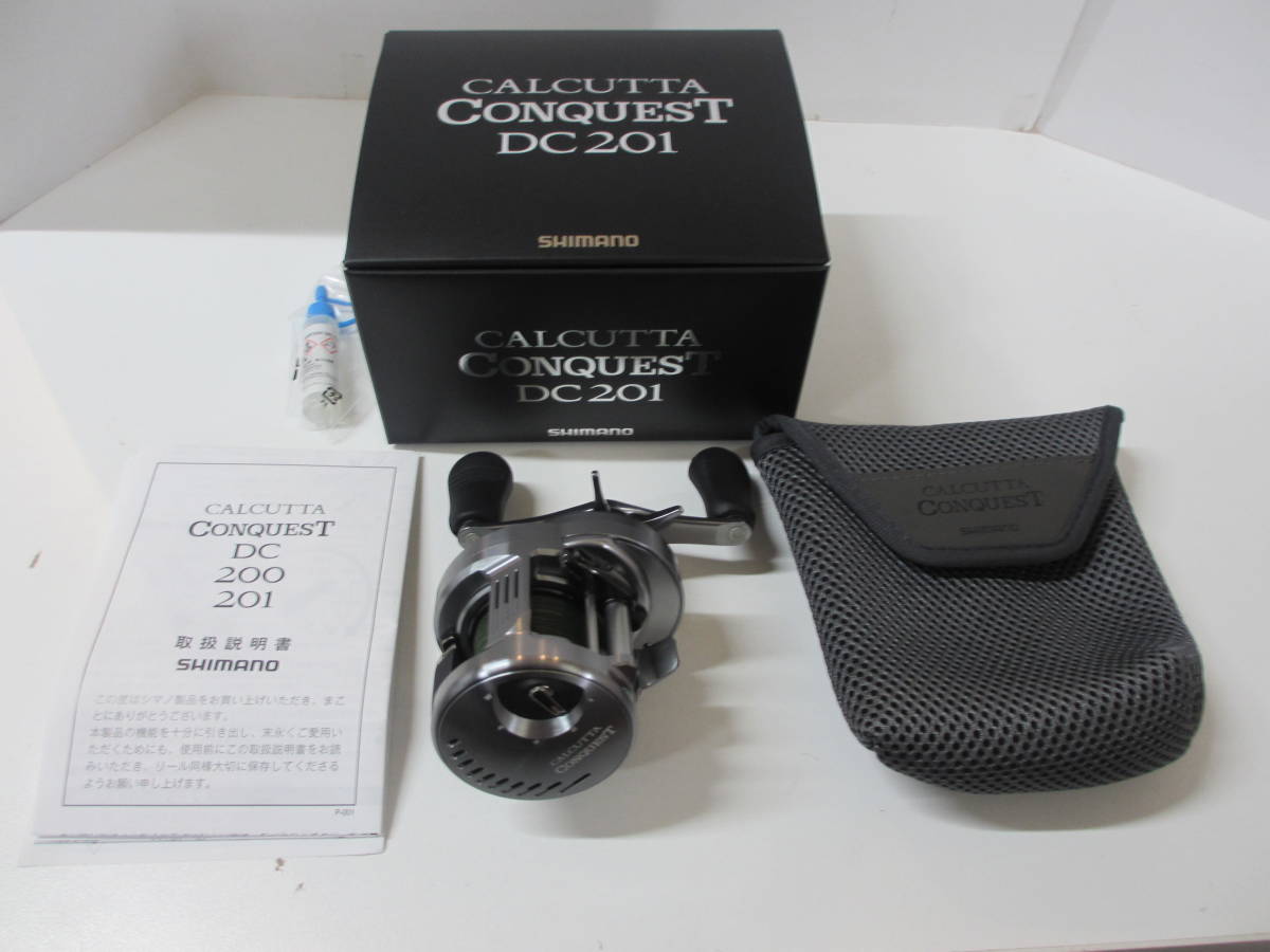 釣具祭 SHIMANO シマノ 美品 左ハンドル カルカッタ コンクエスト