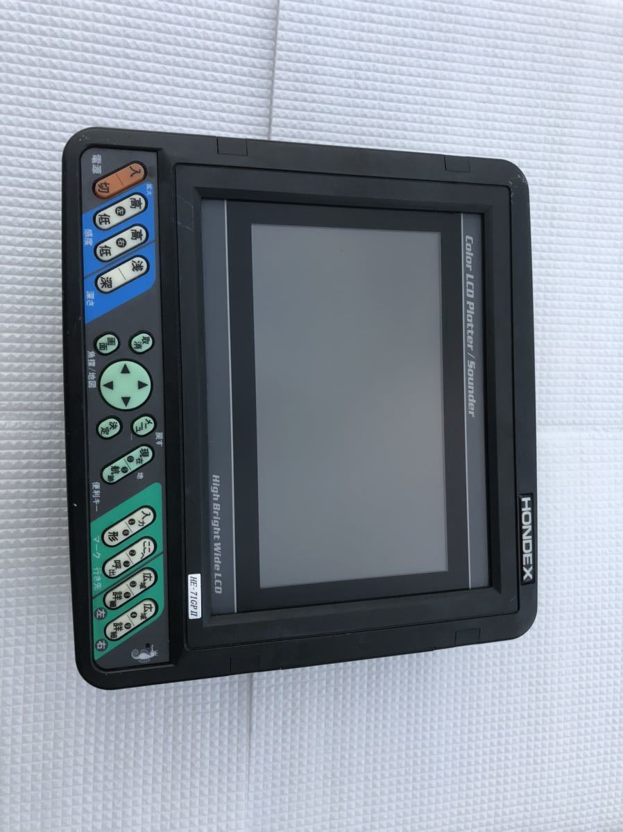 HONDEX HE-71GPII GPS魚探 ホンデックス魚探 HE-71GPII 振動子TD28新品