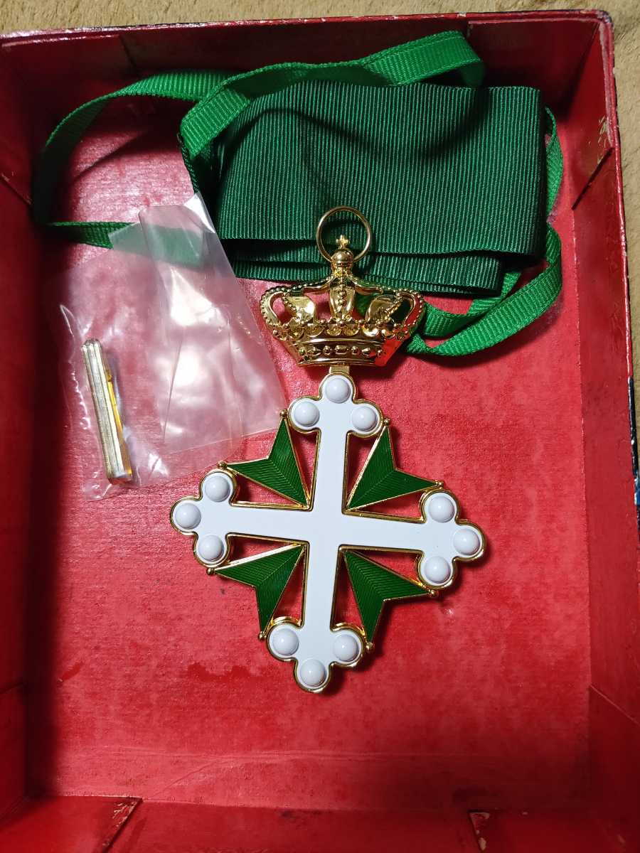 聖マウリッツィオ・ラザロ勲章 複製品 未使用品 イタリア 勲章 - Yahoo
