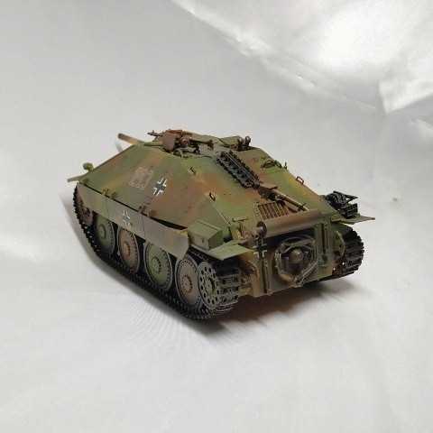 タミヤ1/35ドイツ(38t)ヘッツァー駆逐戦車完成品 _4