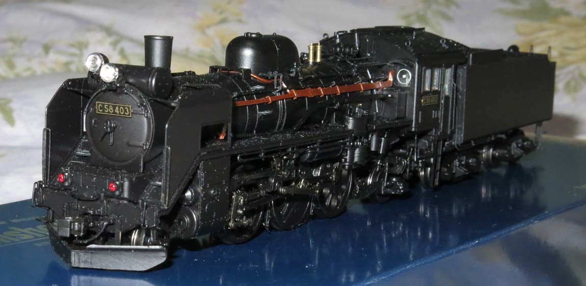 天賞堂 - 東北タイプ Yahoo!オークション 0 C58形 蒸気機関車 船底 未使用