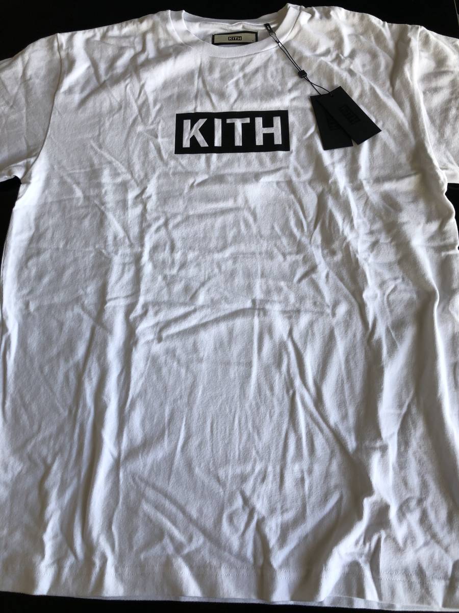 KITHロゴTシャツホワイト