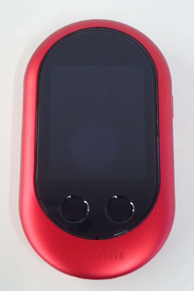美品⭐︎POCKETALK S レッド POCKETALK S レッド 翻訳機 グローバル通信付き ポケトークS