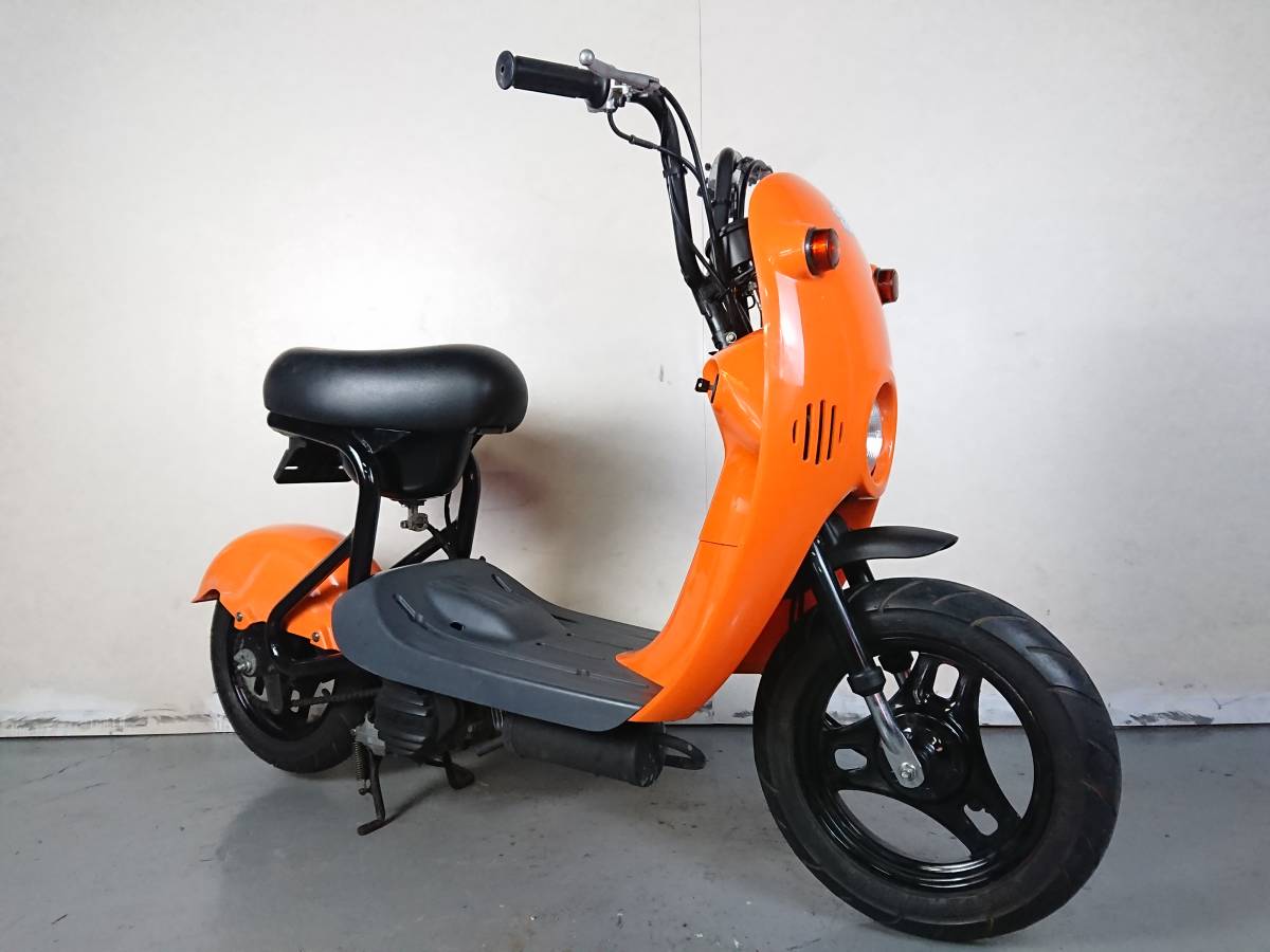 【SUZUKI CHOINORI チョイノリ CZ41A】始動確認済み 書類付 原付 スクーター 4スト 4ST レトロ 通勤 通学 オレンジ【埼玉・熊谷】D396