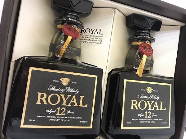 SF-8608○未開栓【SUNTORY サントリー ウイスキー ROYAL ローヤル 12年
