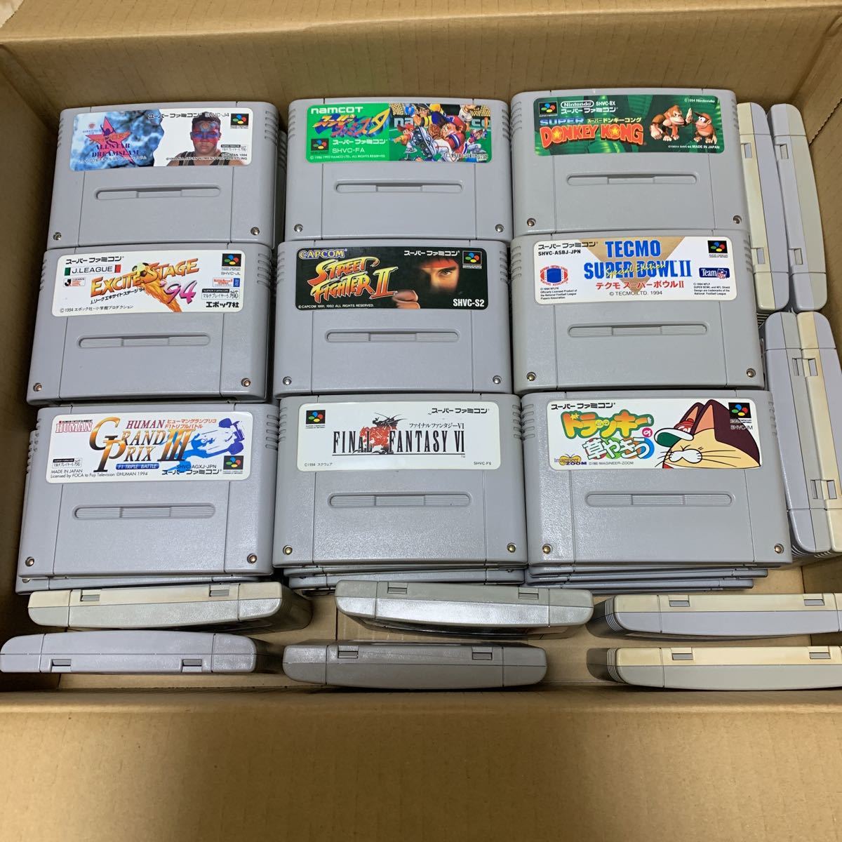 スーパーファミコンソフト まとめ売り ジャンク 56本セット スーファミ 