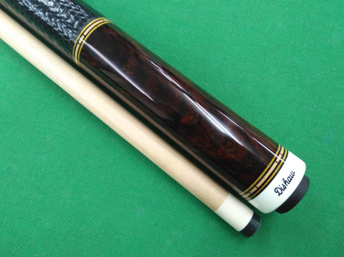 ■値下げ‼️ビリヤード カスタムキュー ダン・ディショー 超希少DAN DISHAW CustomCue ダンディショーカスタムキュー象嵌6