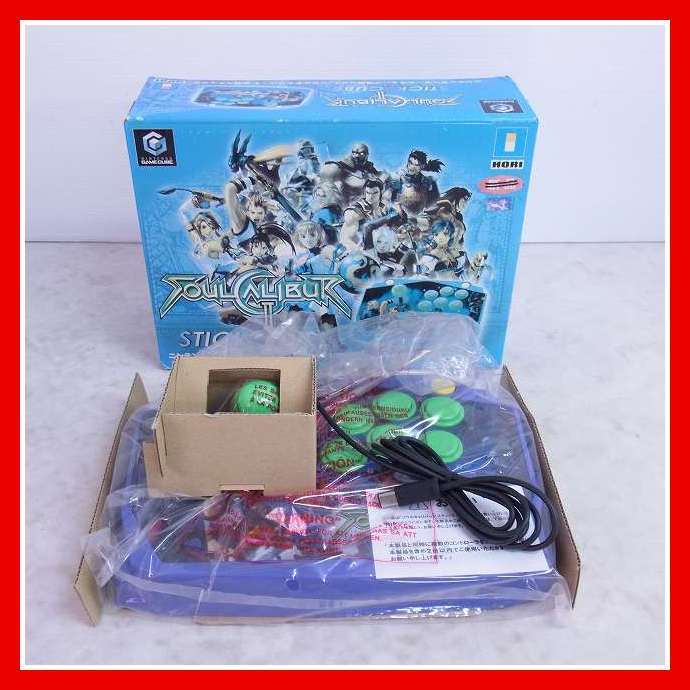 未使用品 GC ゲームキューブ ソウルキャリバー2 専用 スティック
