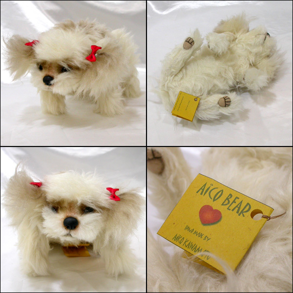 S857 テディベア アーティスト 作家 川本愛子 Aico Bear アイコベア 犬 イヌ パンダ ぬいぐるみ 3体 セット 正規品 体長10cm 30cm 売買されたオークション情報 Yahooの商品情報をアーカイブ公開 オークファン Aucfan Com