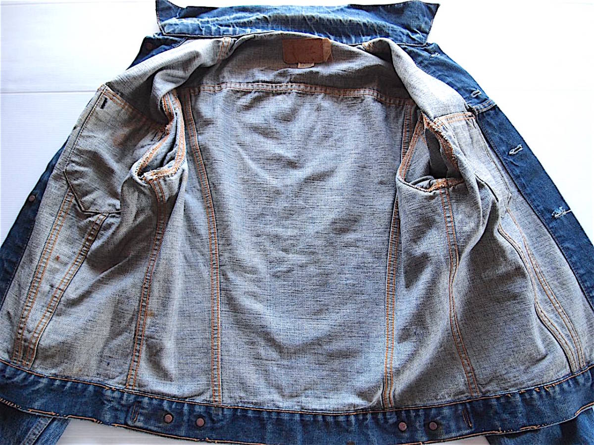a*i様 Levi's 70505 デニムジャケット リーバイス　布ケアタグ　縦 70s Levis 布ケアタグ リーバイス 70505 デニムジャケット Gジャン