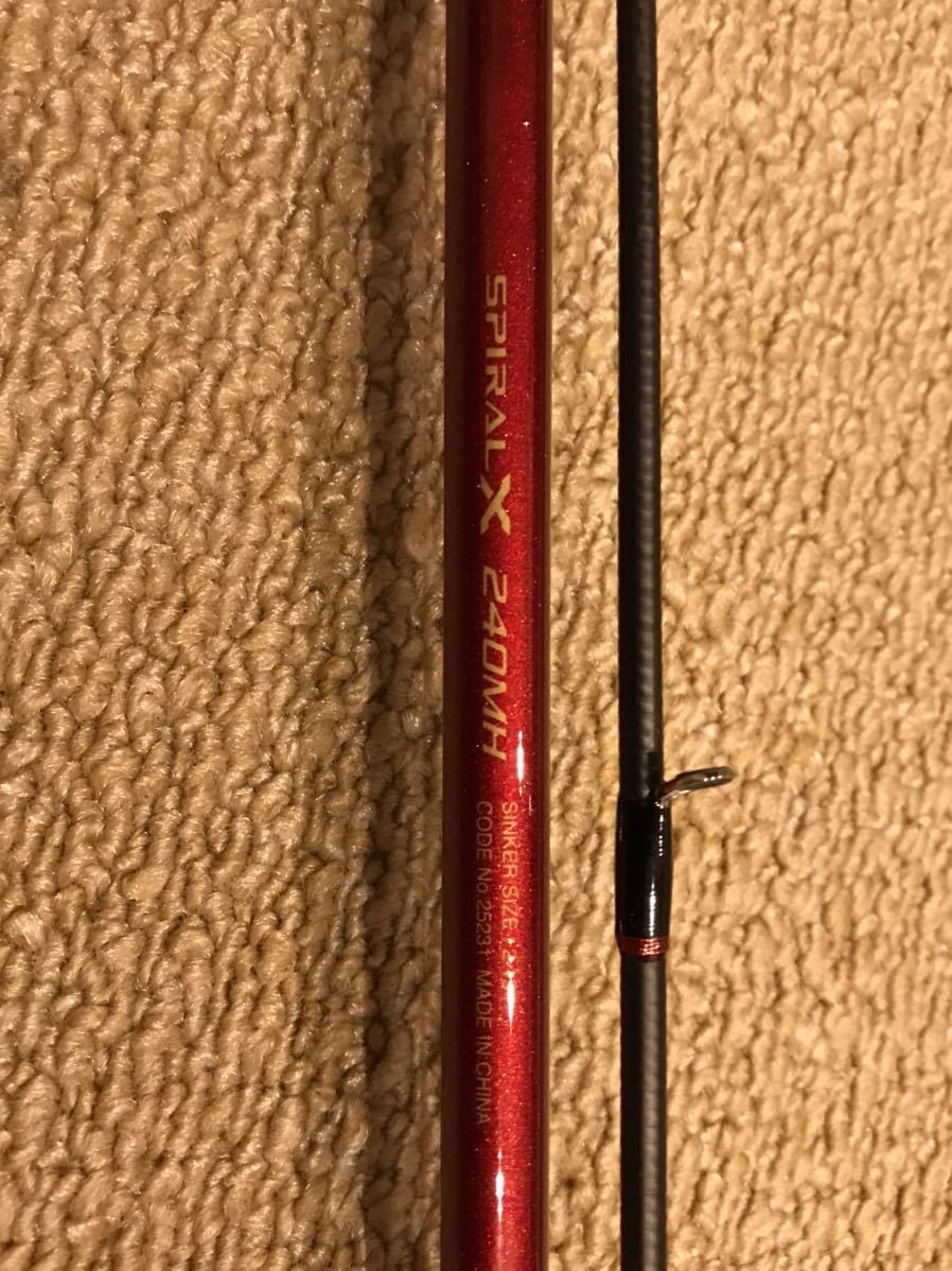 シマノ 炎月 エンゲツ 一つテンヤマダイ SS 240MH 数回使用 SS 一つ