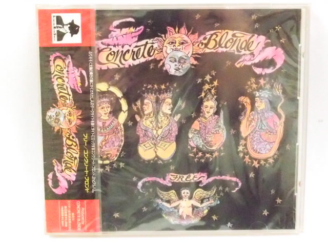 超希少 Concrete Blonde 日本盤CD5枚セット 〇a37 未開封 CD コンクリート・ブロンド フリー CONCRETE BLONDE FREE