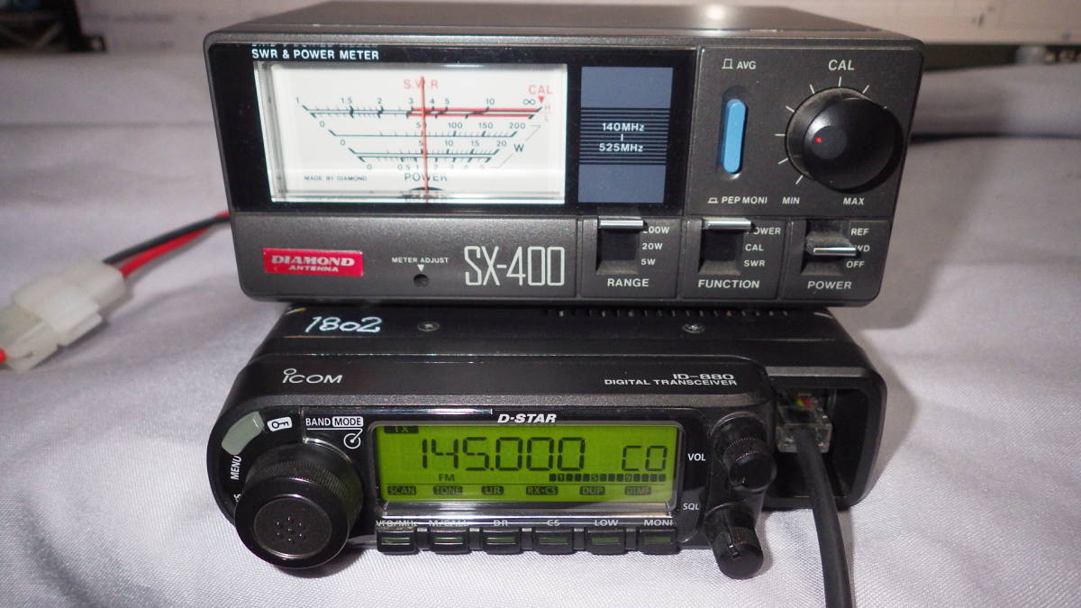 ID-880D ICOM 144.430Mhz50w機 D－STAR．FMトランシーバー