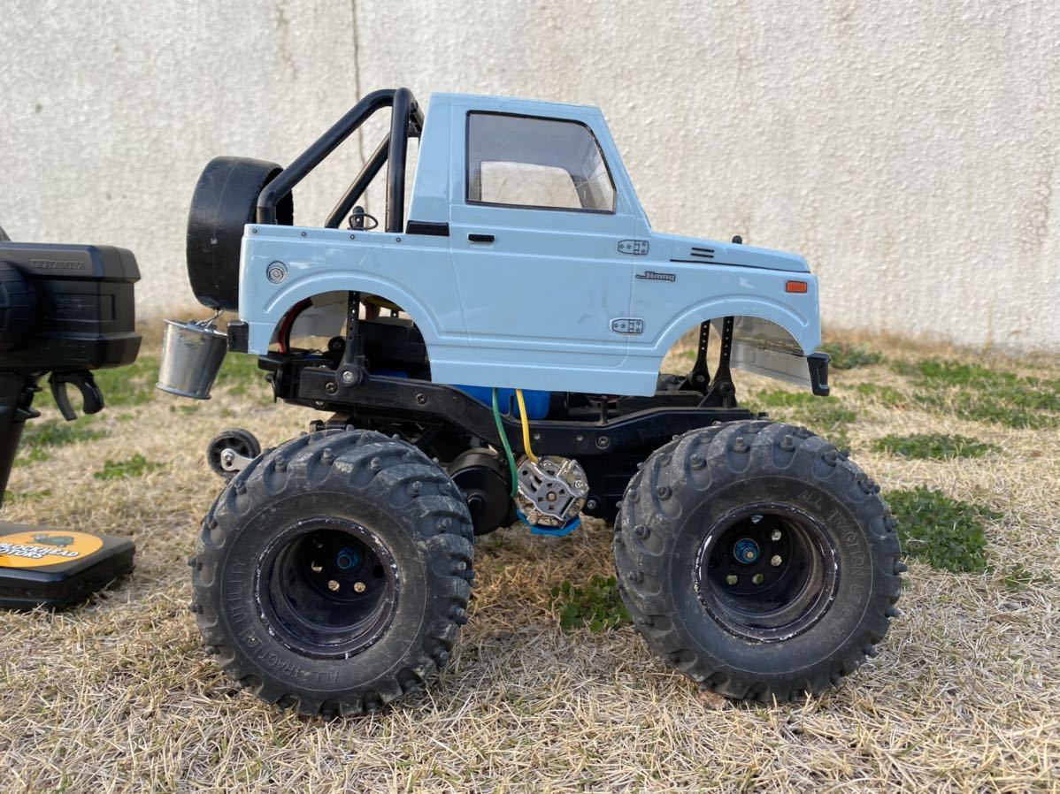 タミヤ 1/10 スズキ ジムニー SJ30 WR-02 フルカスタム 中古品