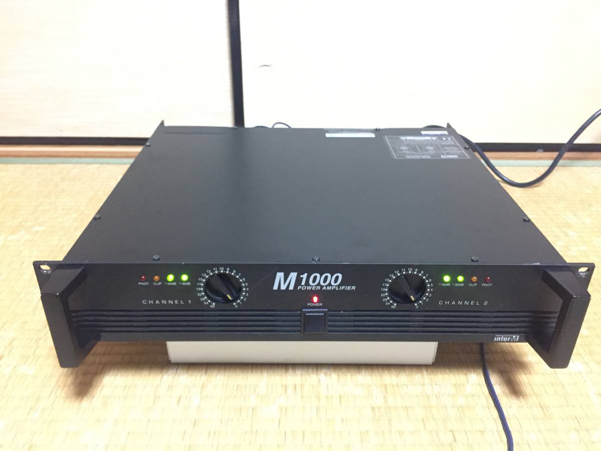 □【1Y】 HYFAX POWER AMPLIFIER パワーアンプ PR-8023 ③ ジャンク