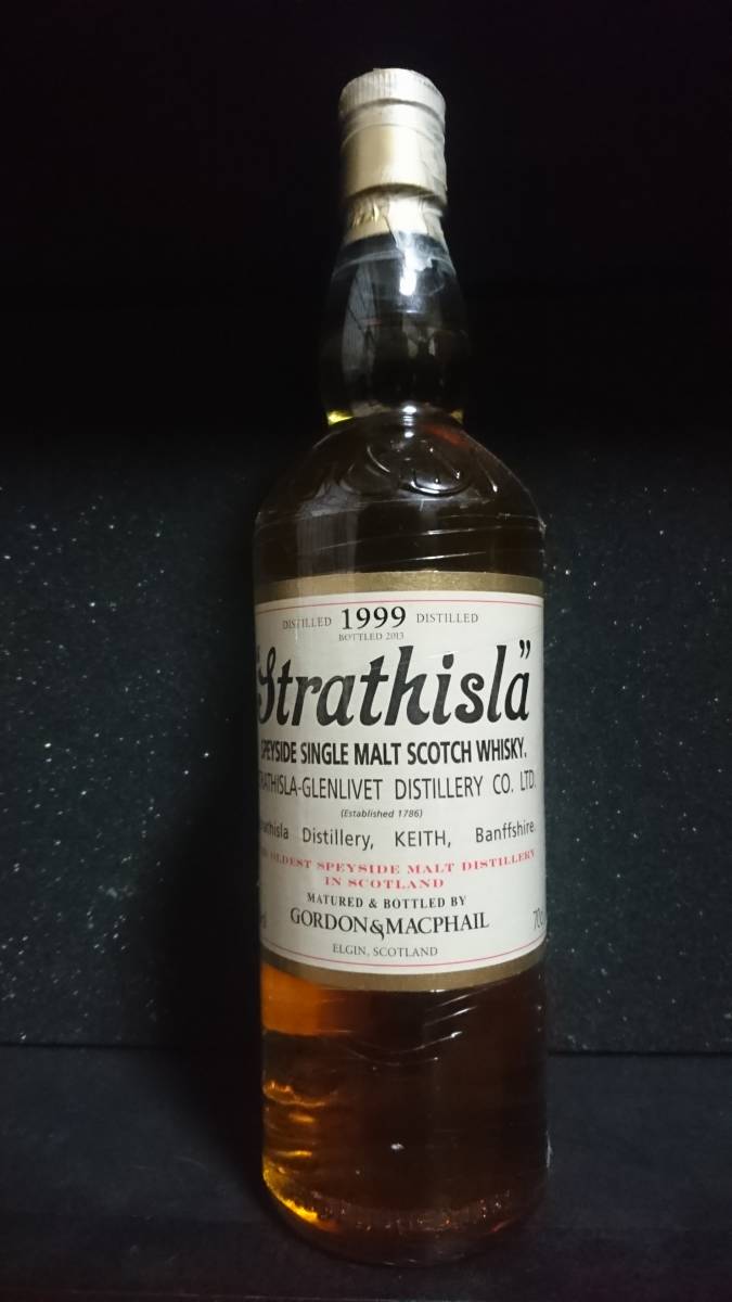 ☆ G＆M ストラスアイラ　1999年　43度（ジャパンインポートシステム）　 700ml 1本
