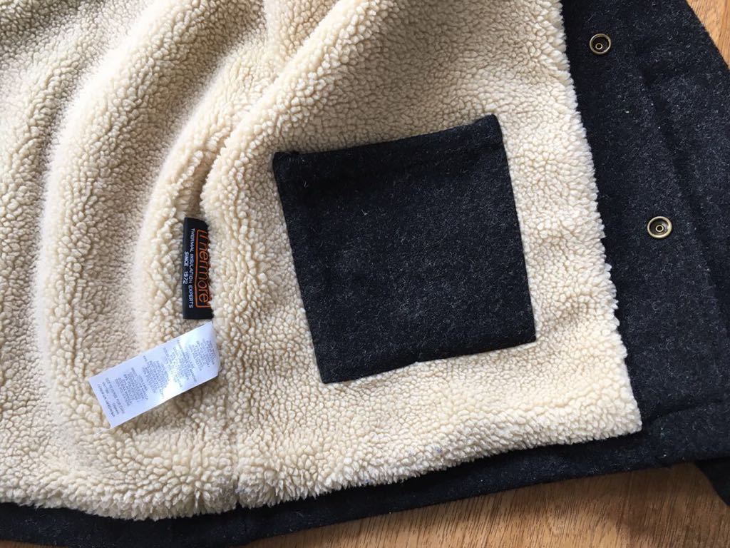 J.CREW/ジェイクルー　 アウター　SKIFF JACKET WITH SHERPA LINING　サイズS チャコール Jacket Skiff | レザー カーコート 通販・人気