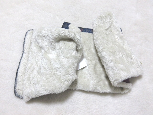 新品 MARK&LONA マーク＆ロナ 総柄 ネックウォーマー スヌード ネック