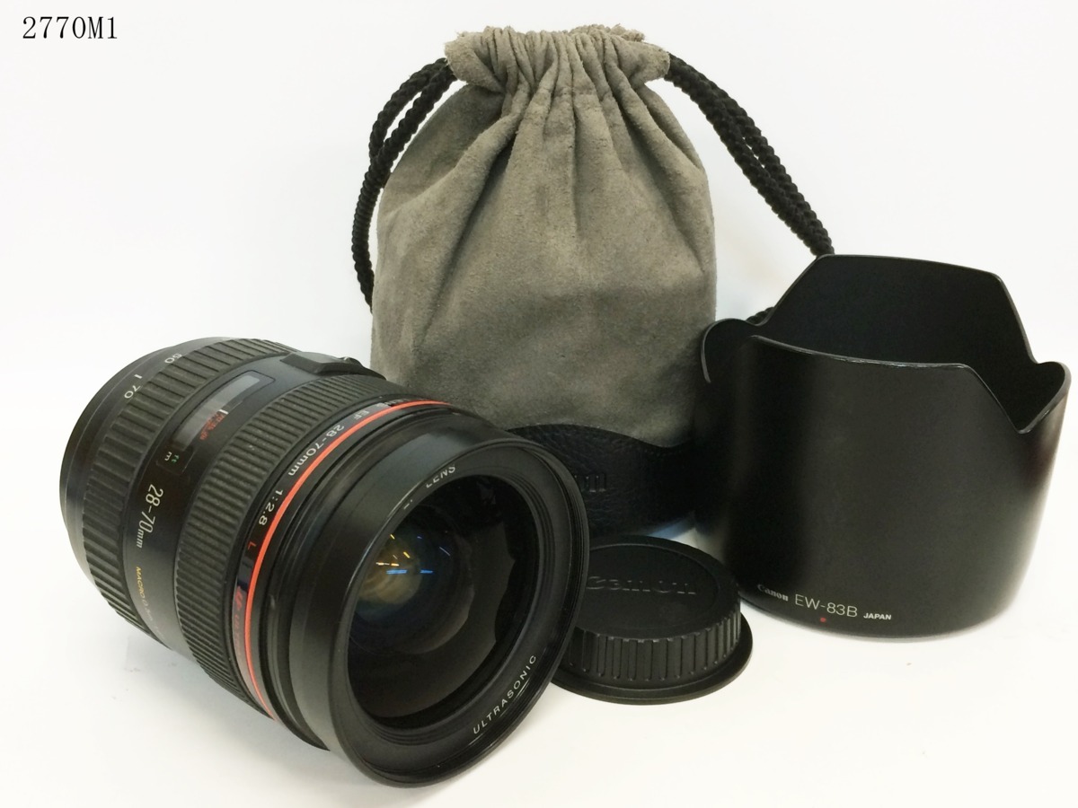 ☆Canon キャノン ZOOM LENS EF 28-70mm 1:2.8 L ULTRASONIC 一眼レフ