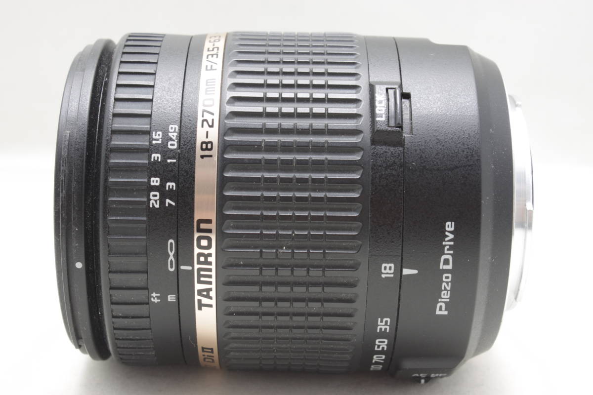18-270mm F3.5-6.3 TAMRON B008 タムロン VC Di II PZD 公式通販 