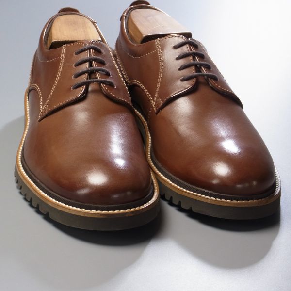 GB5202未使用*ロックポートROCKPORT*マーシャル プレーントゥ/トゥルー 
