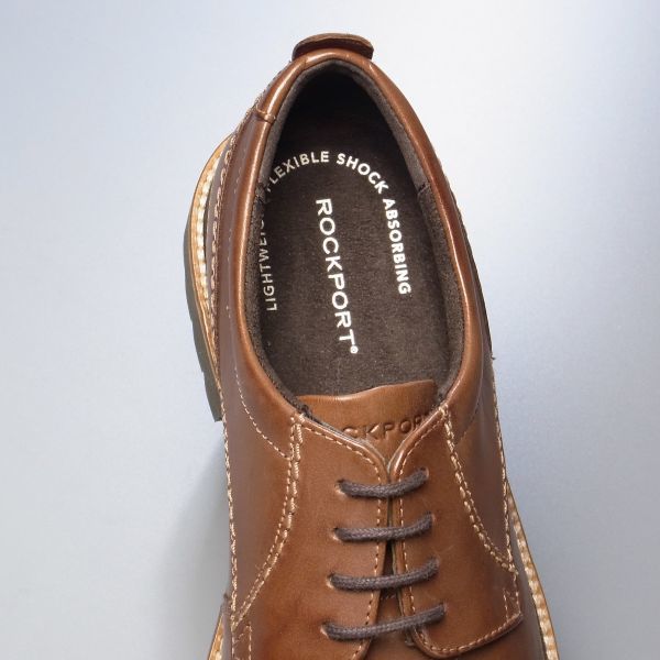 GB5202未使用*ロックポートROCKPORT*マーシャル プレーントゥ/トゥルー 