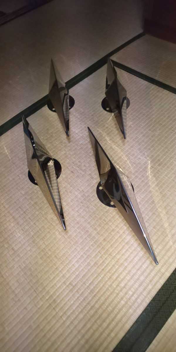 ホイールスピンナー 19.5インチ 0 鏡面ステンレス ベンツ型 低床