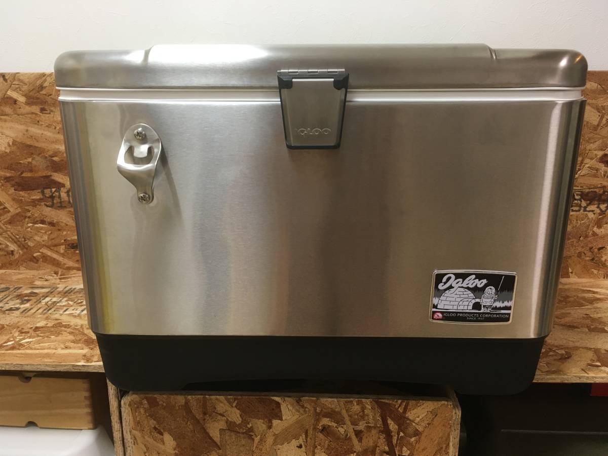 品質保証，本物保証 / igloo イグルー ステンレスクーラー 51L(50L～)｜売買されたオークション情報、yahooの商品情報をアーカイブ公開 - オークファン 50L～