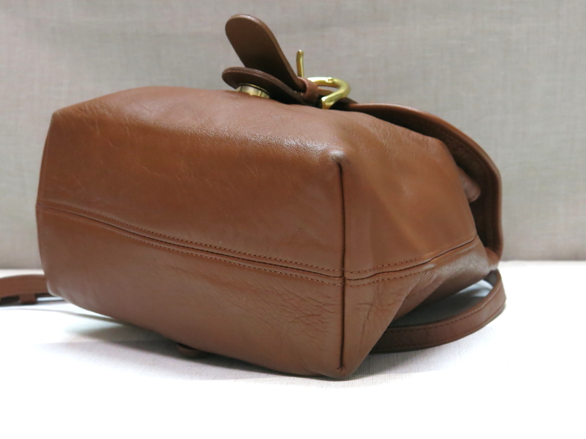 ○美品○COACH オールド コーチ○カーフ レザー 本革○リュック サック○