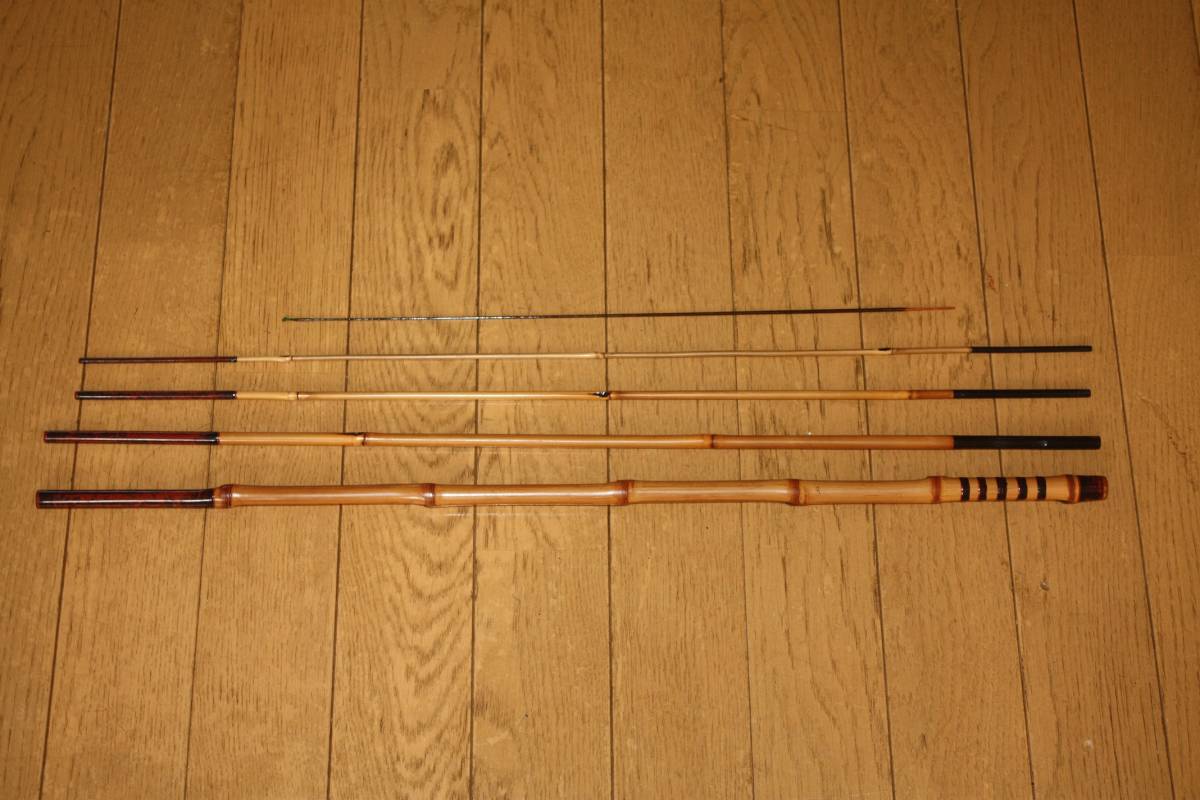 障害物回り等 の真鮒釣り等に 短尺和竿 5継&times;2 5ｍ 竹竿 タナゴ(その他)｜売買されたオークション情報、yahooの商品情報をアーカイブ公開 - オークファン その他