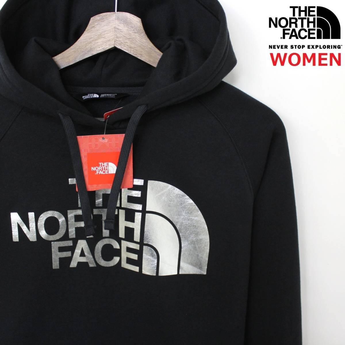 【HOT，お得】 残① 正規 ot3479M The North Face レディースM パーカー TNF BLACK 黒 HalfDome Pullover Hoodie 裏起毛仕様 US正規品モデル(女性用)｜売買されたオークション情報、yahooの商品情報をアーカイブ公開 - オーク 女性用