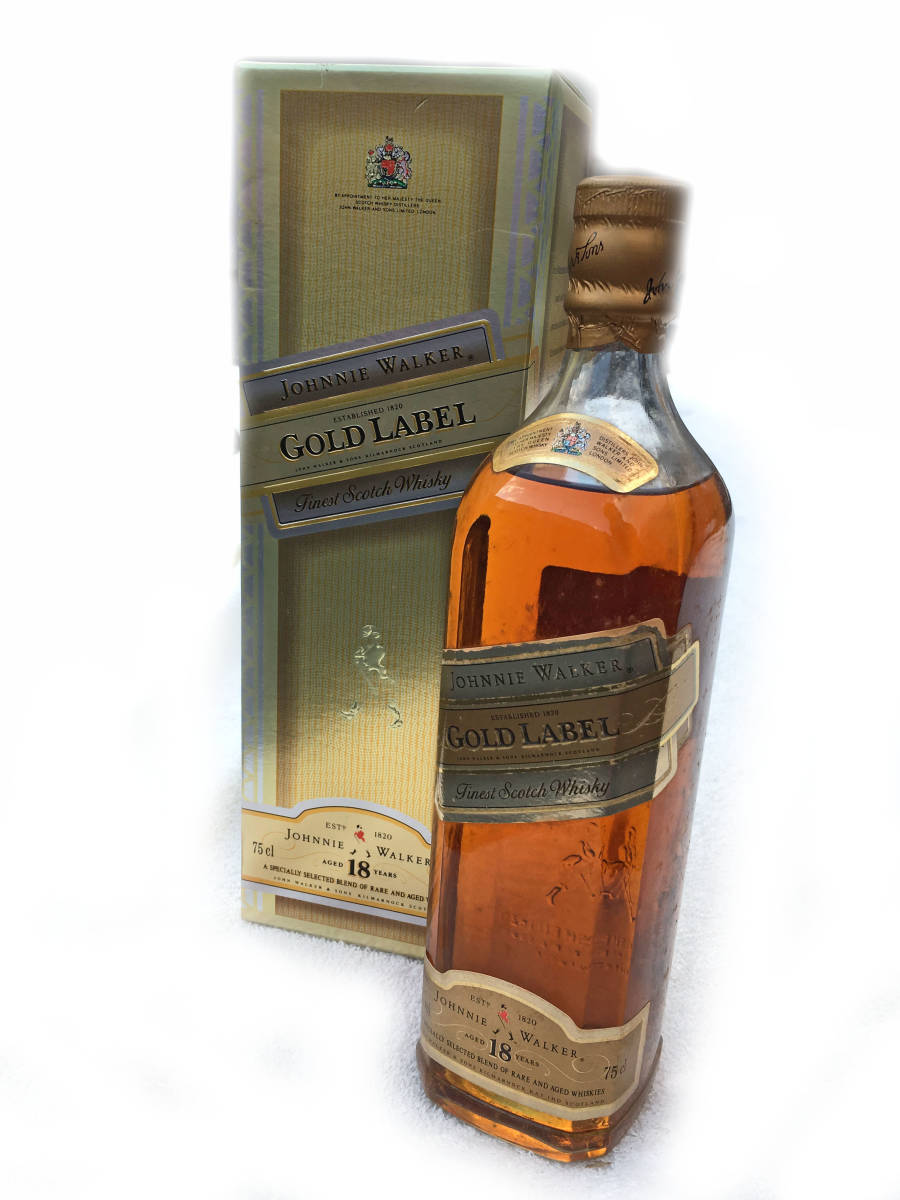 JOHNNIE WALKER ジョニーウォーカー 18年 GOLDLABEL 金ラベル スコッチ
