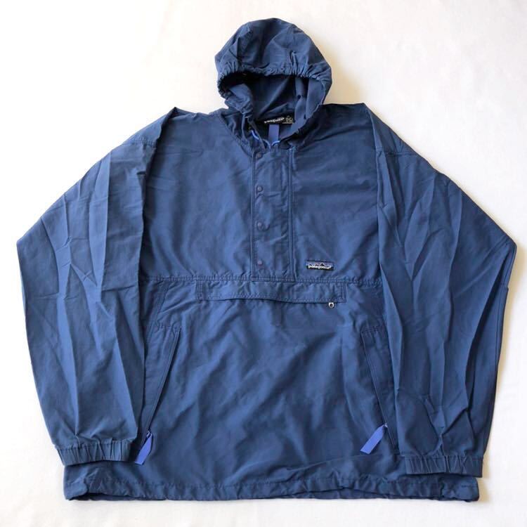  93年 Patagonia BAGGIES PULLOVER ネイビー M ビンテージ 90s 90年代 パタゴニア ナイロン バギーズプルオーバー アノラック パーカー(Mサイズ)｜売買されたオークション情報、yahooの商品情報をアーカ 男性用
