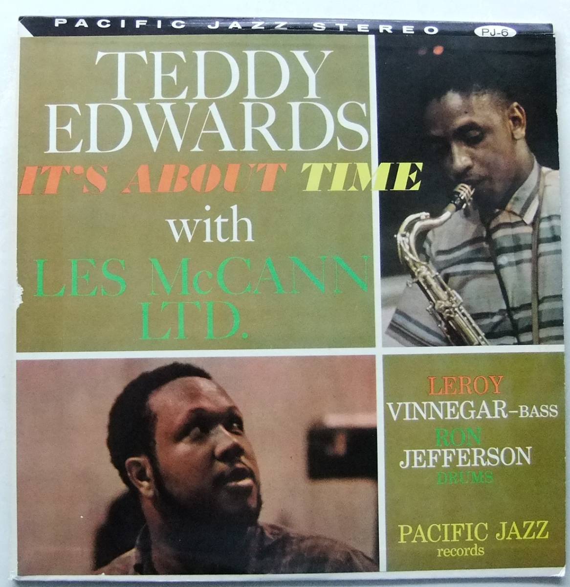  TEDDY EDWARDS with LES McCANN / It ' s About Time Pacific Jazz ST-6 Liberty V(ジャズ一般)｜売買されたオークション情報、yahooの商品情報をアーカイブ公開 - オークファン ジャズ一般