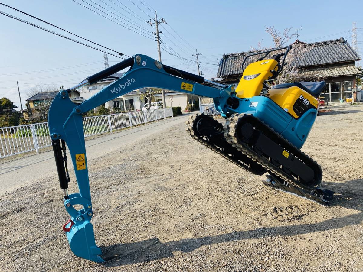 クボタ建機 U10-3 バックホー　ミニショベル ミニユンボ 310h マルチパターン切替装備 1トンクラス_1