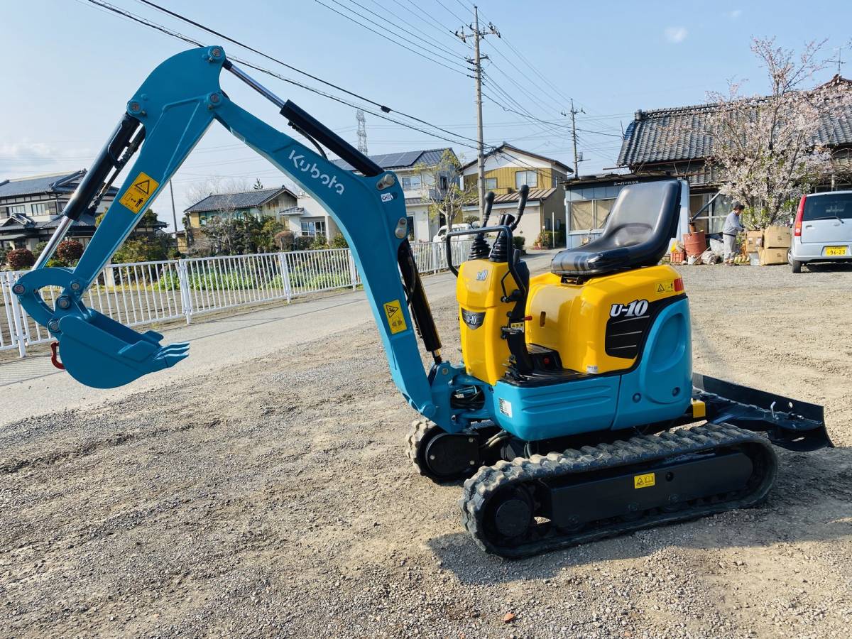 クボタ建機 U10-3 バックホー　ミニショベル ミニユンボ 310h マルチパターン切替装備 1トンクラス_2