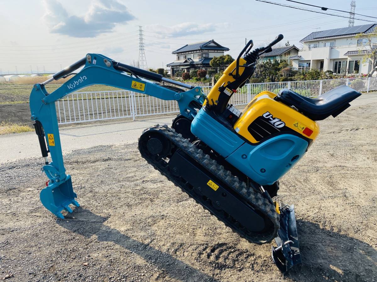 クボタ建機 U10-3 バックホー　ミニショベル ミニユンボ 310h マルチパターン切替装備 1トンクラス_4