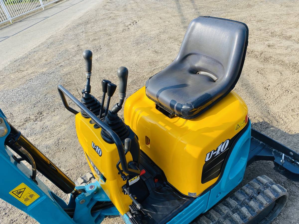 クボタ建機 U10-3 バックホー　ミニショベル ミニユンボ 310h マルチパターン切替装備 1トンクラス_5