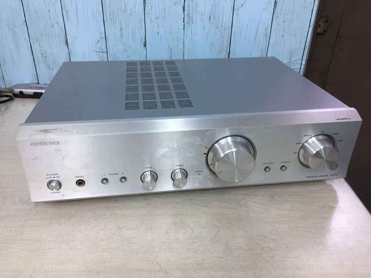 ONKYO プリメインアンプ A-973 VLデジタル搭載アンププリメインアンプ