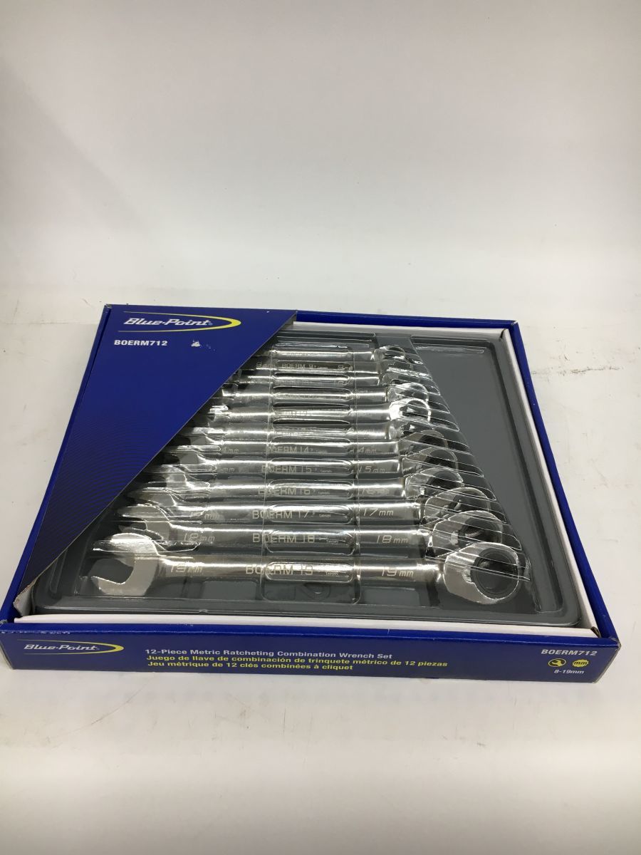 最新作，定番人気 品 snap-on スナップオン biue point BOERM712 8mm-19mm /0909 5401(コンビネーションレンチ)｜売買されたオークション情報、yahooの商品情報をアーカイブ公開 - オークファン コンビネーションレンチ