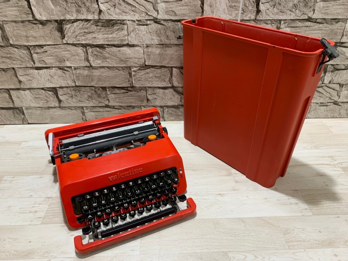 olivetti オリベッティValentine バレンタイン タイプライター 赤