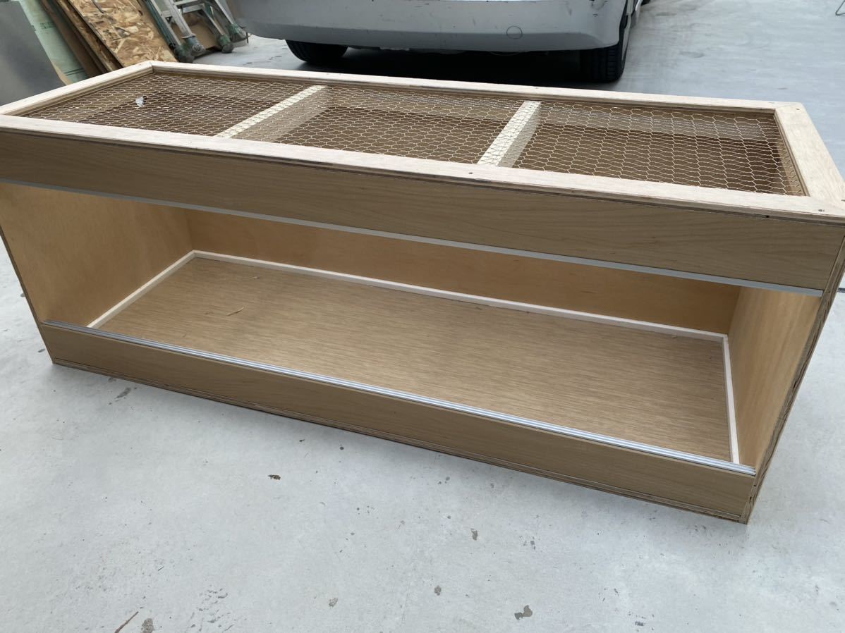 人気定番 一級建築士が作った爬虫類木製ケージ120センチ(飼育ケース)｜売買されたオークション情報、yahooの商品情報をアーカイブ公開 - オークファン 飼育ケース