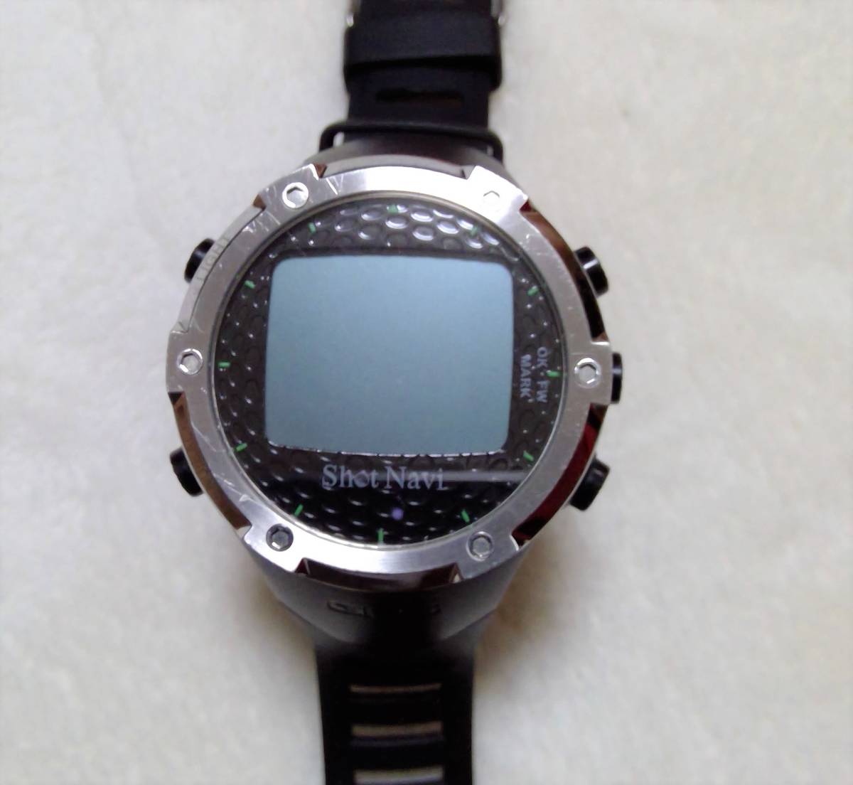 Navi Shot ショットナビ | ブラック Evolve G2 腕時計型 Touch ShotNavi INFINITY GPS タッチパネル (ショットナビ) Navi）（メンズ、レディース）ゴルフ 0