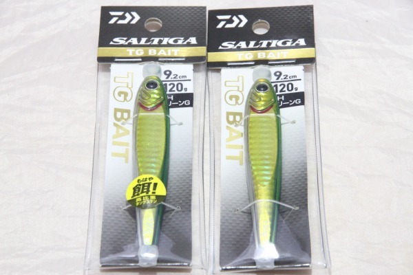  ダイワ ソルティガ TGベイト 120ｇ SALTIGA TG BAIT GG GG(メタルジグ)｜売買されたオークション情報、yahooの商品情報をアーカイブ公開 - オークファン 海水