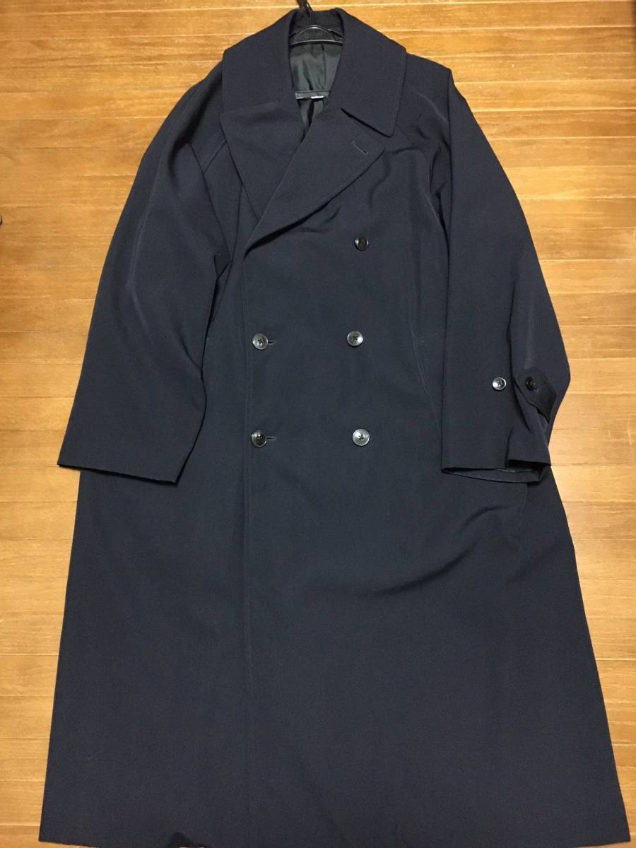 COMOLI コモリ ダブルブレステッドコート　ウールギャバ　サイズ1 COMOLI コモリ 19SS ウールギャバダブルブレステッドコート サイズ1
