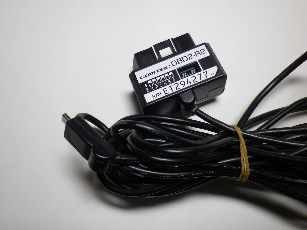 人気定番，最新作】 中古美品 コムテック COMTEC OBD2-R2 [OBDⅡ