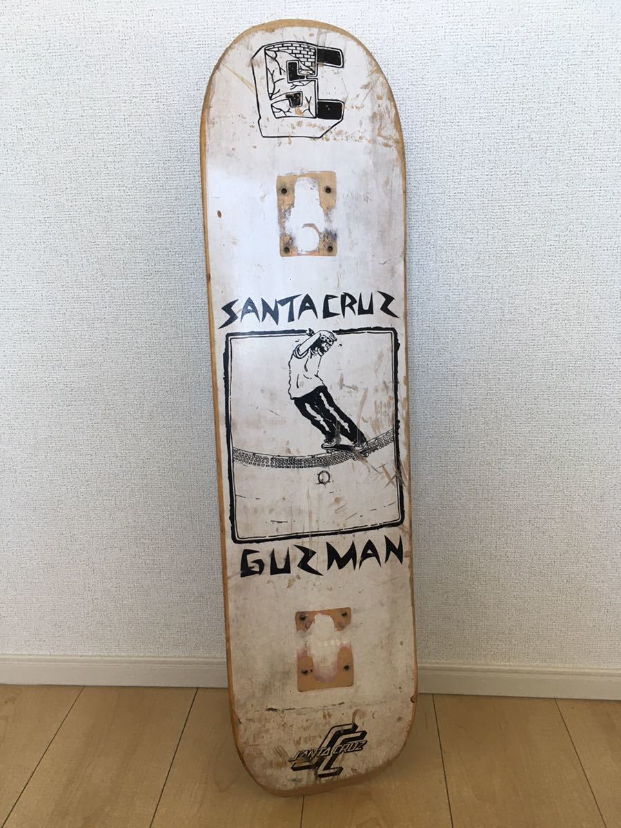  90s santacurz GUZMAN デッキ ビンテージスケート(デッキ)｜売買されたオークション情報、yahooの商品情報をアーカイブ公開 - オークファン デッキ